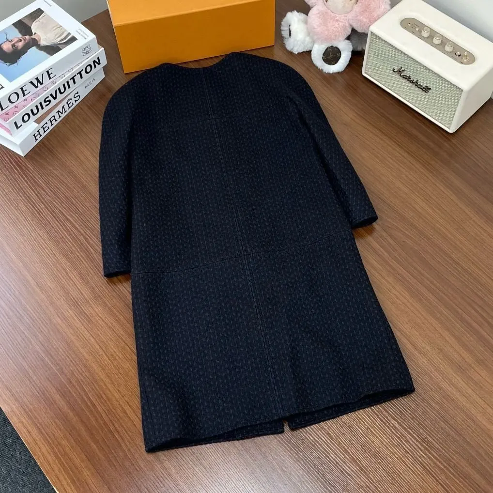 Chanel Tweed Jacket MultiColor Tweed Very good - Back View