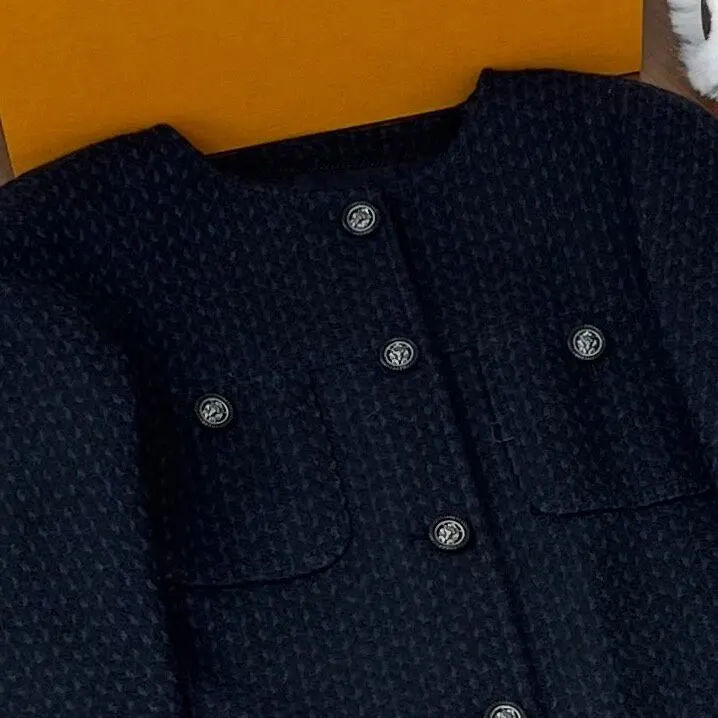 Chanel Tweed Jacket MultiColor Tweed Very good - Inside View