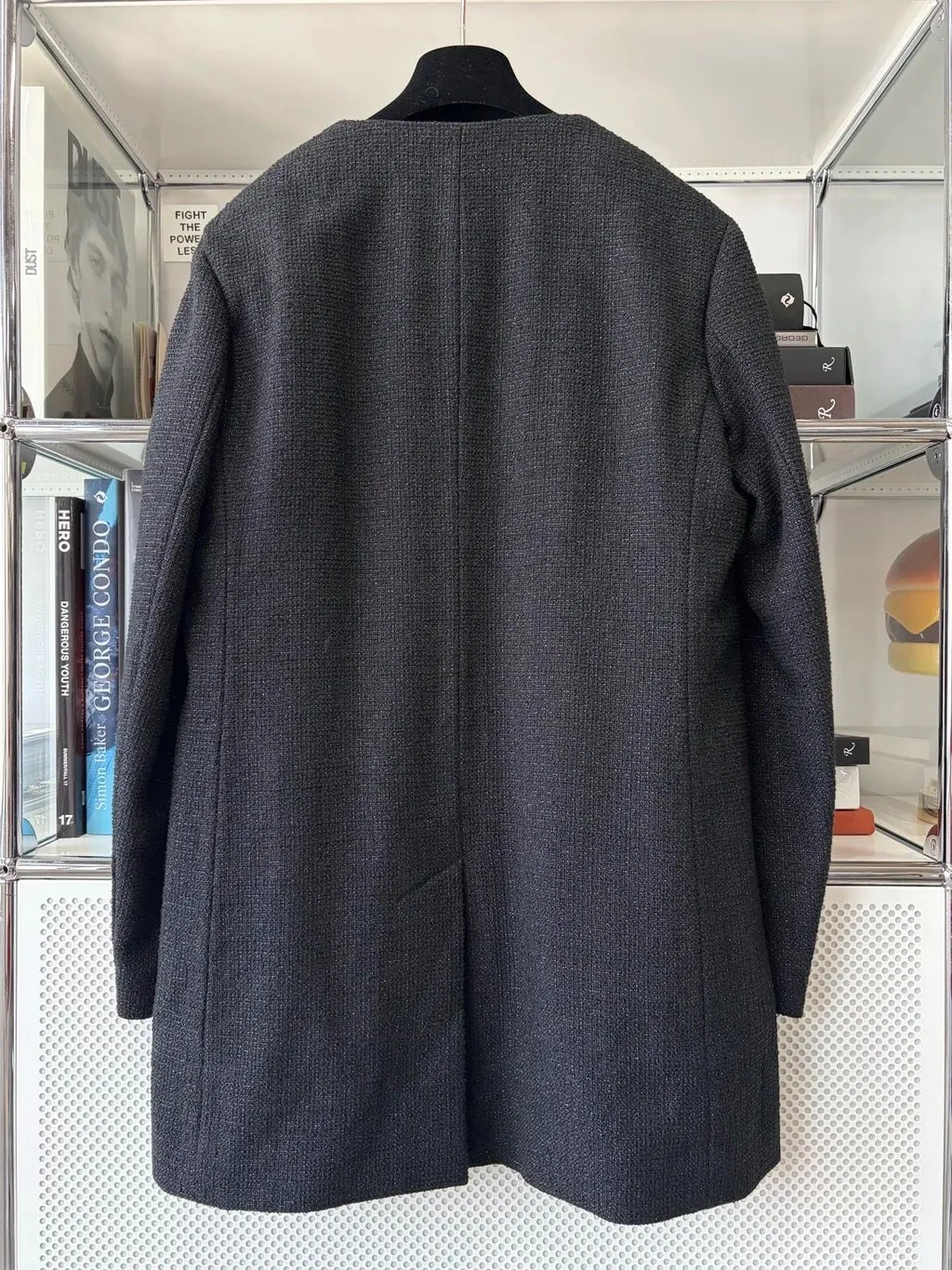 Chanel 21C Black Silk Jacket Black Silk Very good - Back View