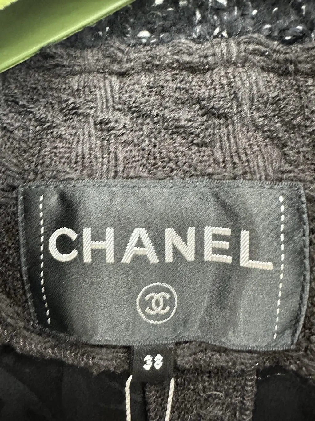 Chanel Wool Jacket MultiColor Wool Very good - Model View