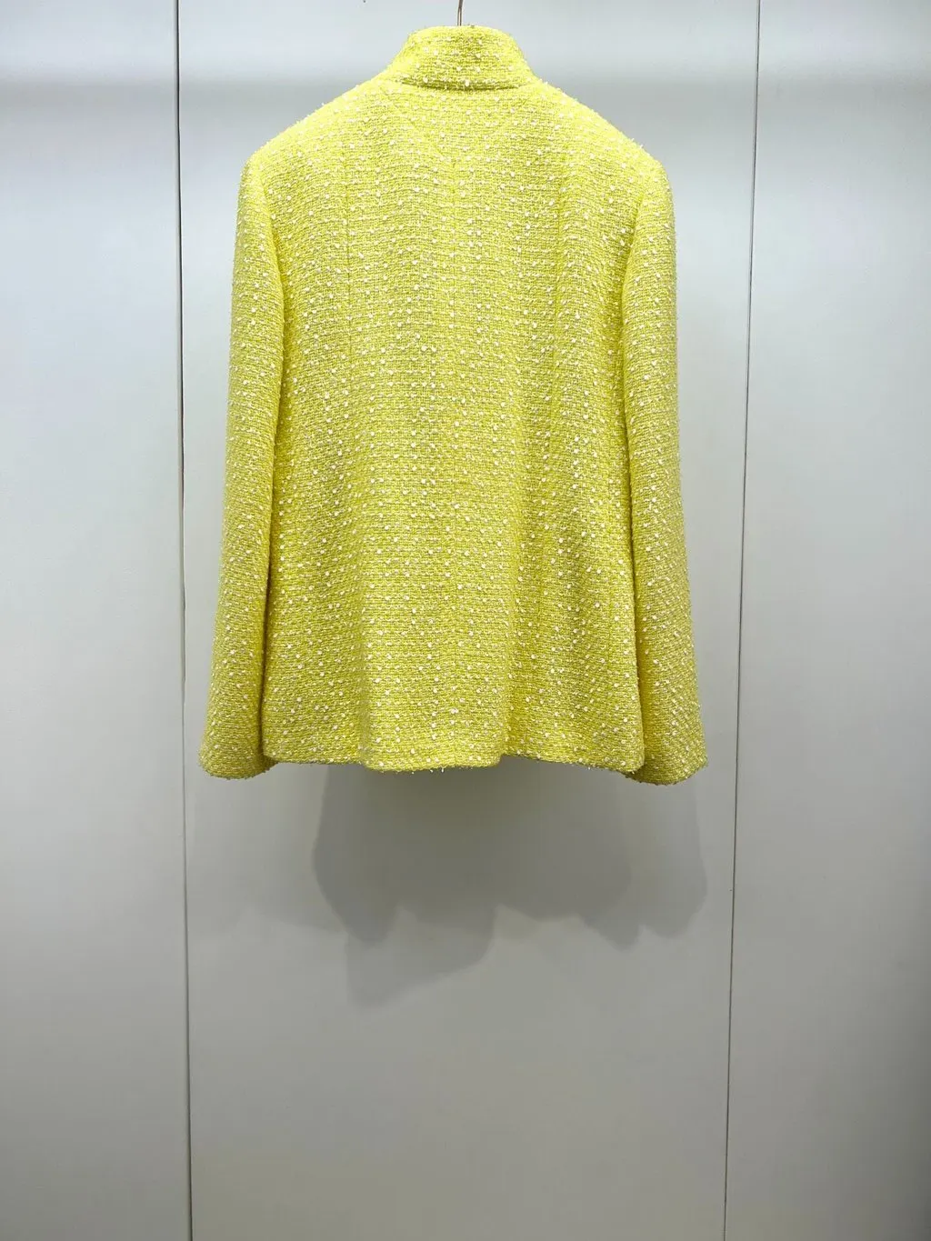 Chanel 19S Beach (la Pausa) Tweed Jacket MultiColor Tweed Very good - Inside View