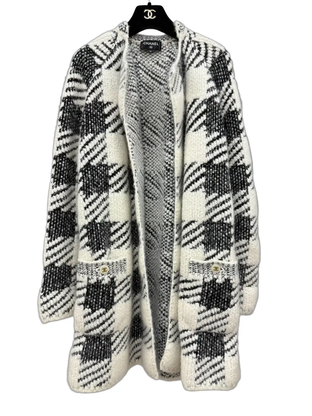 Chanel Cashmere Jacket MultiColor Cashmere Very good - Front View
