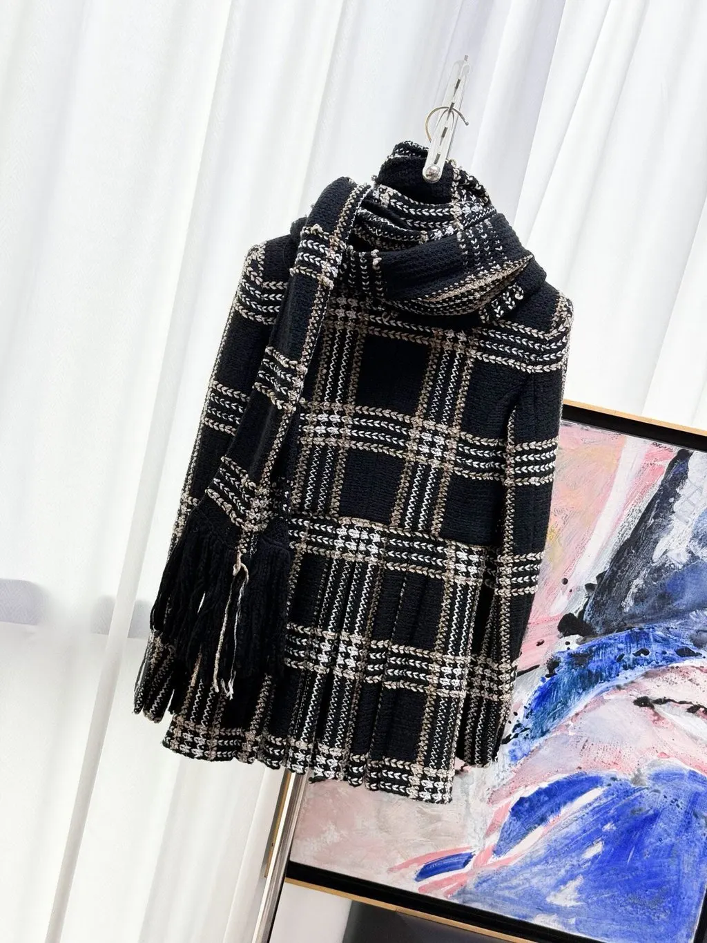 Chanel 17 Métropole Tweed Jacket MultiColor Tweed Very good - Inside View