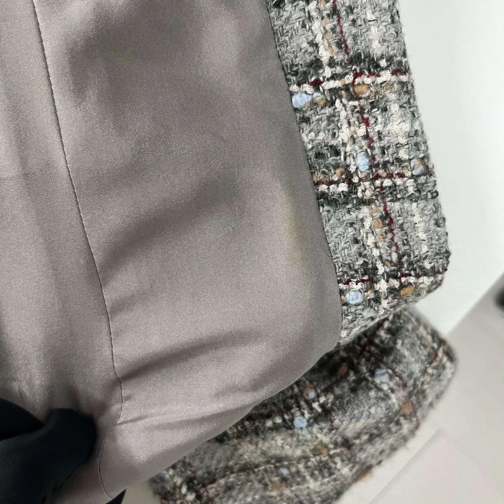 Chanel Tweed Jacket MultiColor Tweed Very good - Box View
