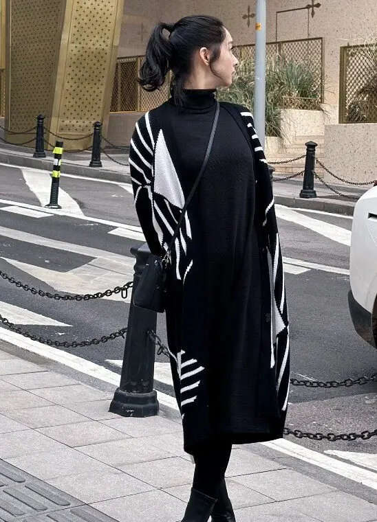 Hermès Black Cashmere Coat Black Cashmere Very good - Box View
