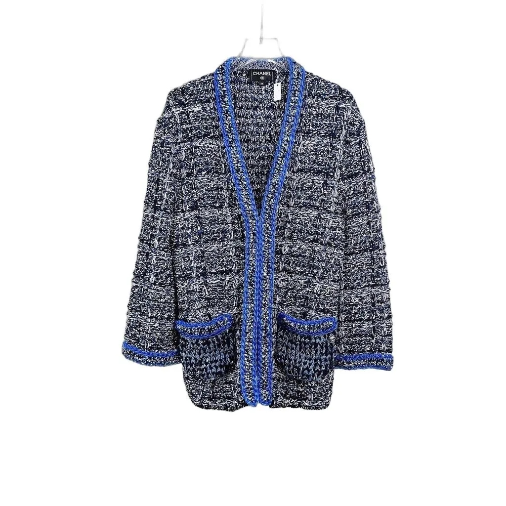 Chanel Cotton Jacket MultiColor Cotton Very good - Front View