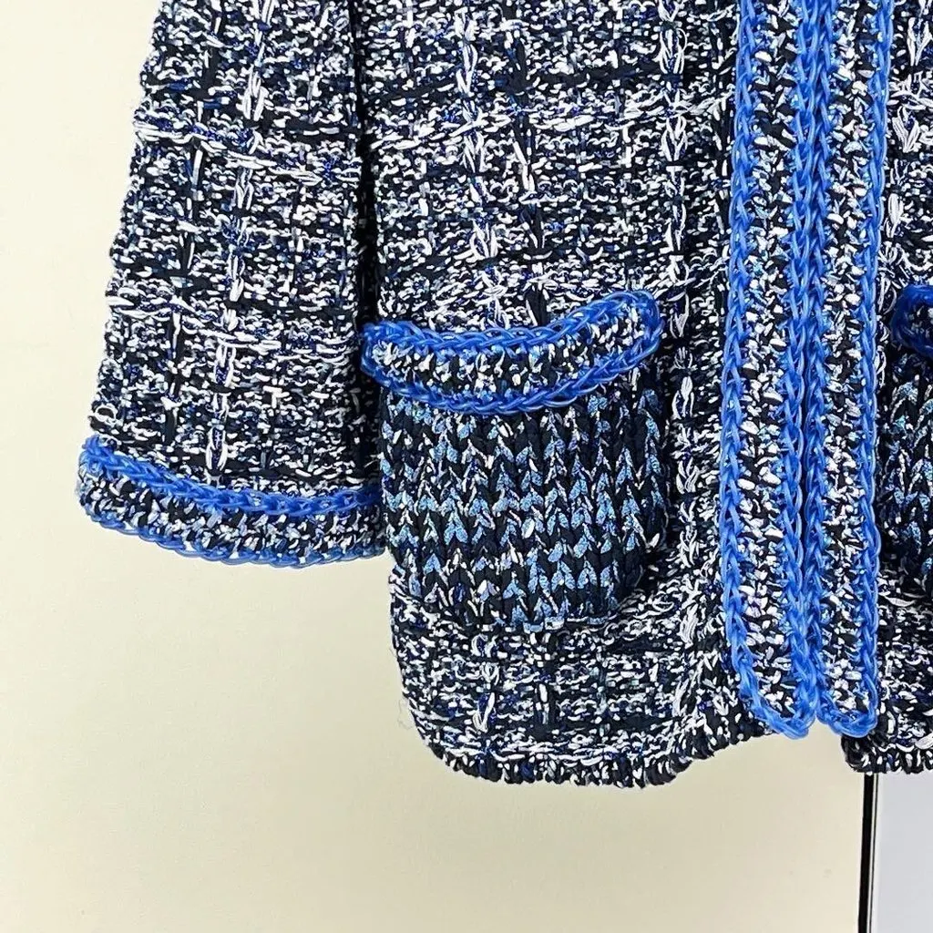 Chanel Cotton Jacket MultiColor Cotton Very good - Model View