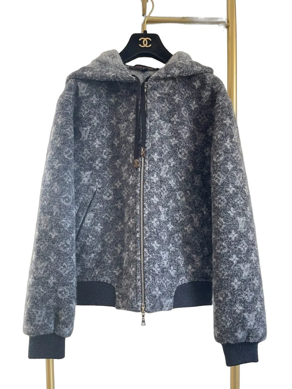 Louis Vuitton Wool Jacket MultiColor Wool Very good - Front View