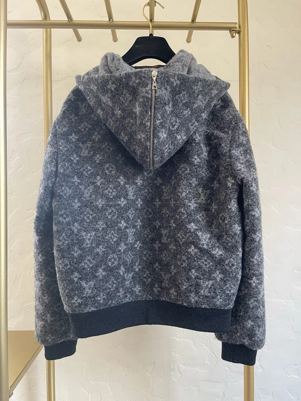 Louis Vuitton Wool Jacket MultiColor Wool Very good - Back View