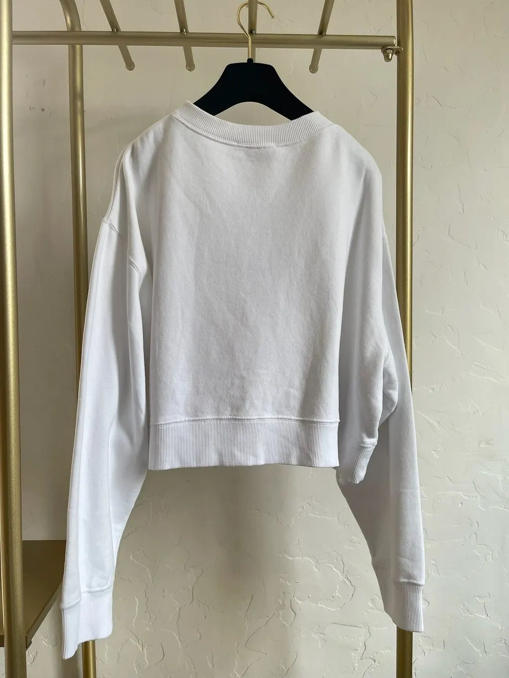 Miu Miu White Cotton Knitwear White Cotton Very good - Back View