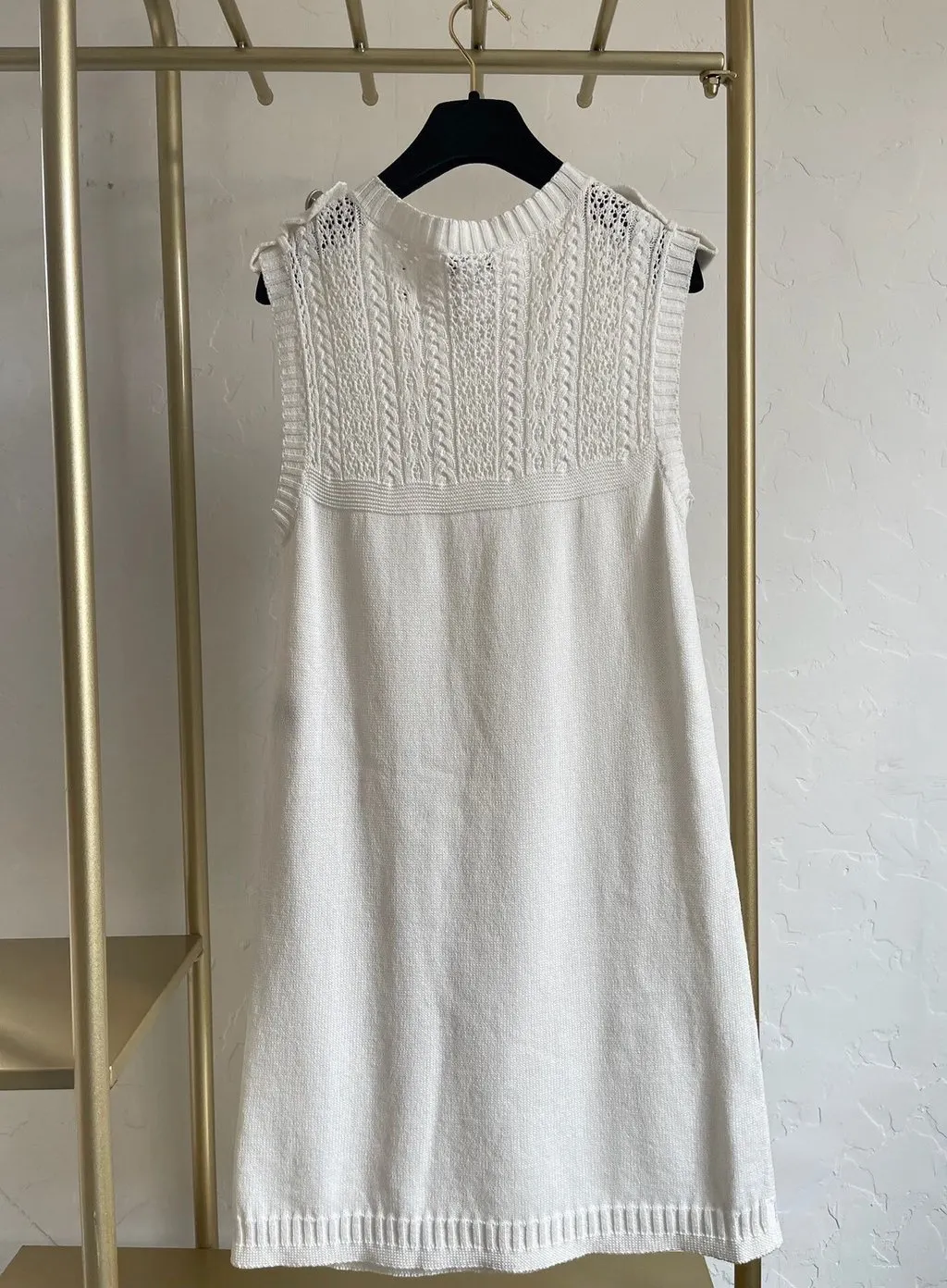 Chanel Viscose Dress MultiColor Viscose Very good - Back View