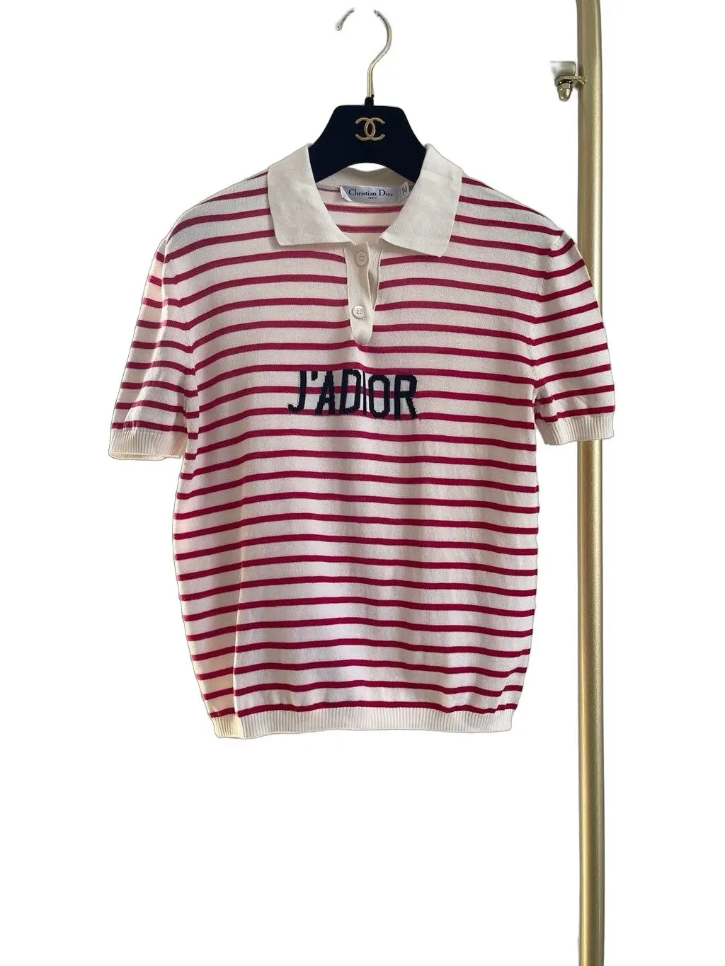 Dior Cotton Top MultiColor Cotton Very good - Front View