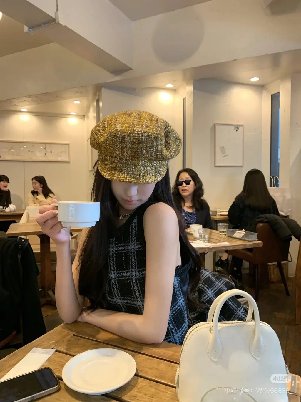 Chanel 24K Tweed Top MultiColor Tweed Very good - Box View