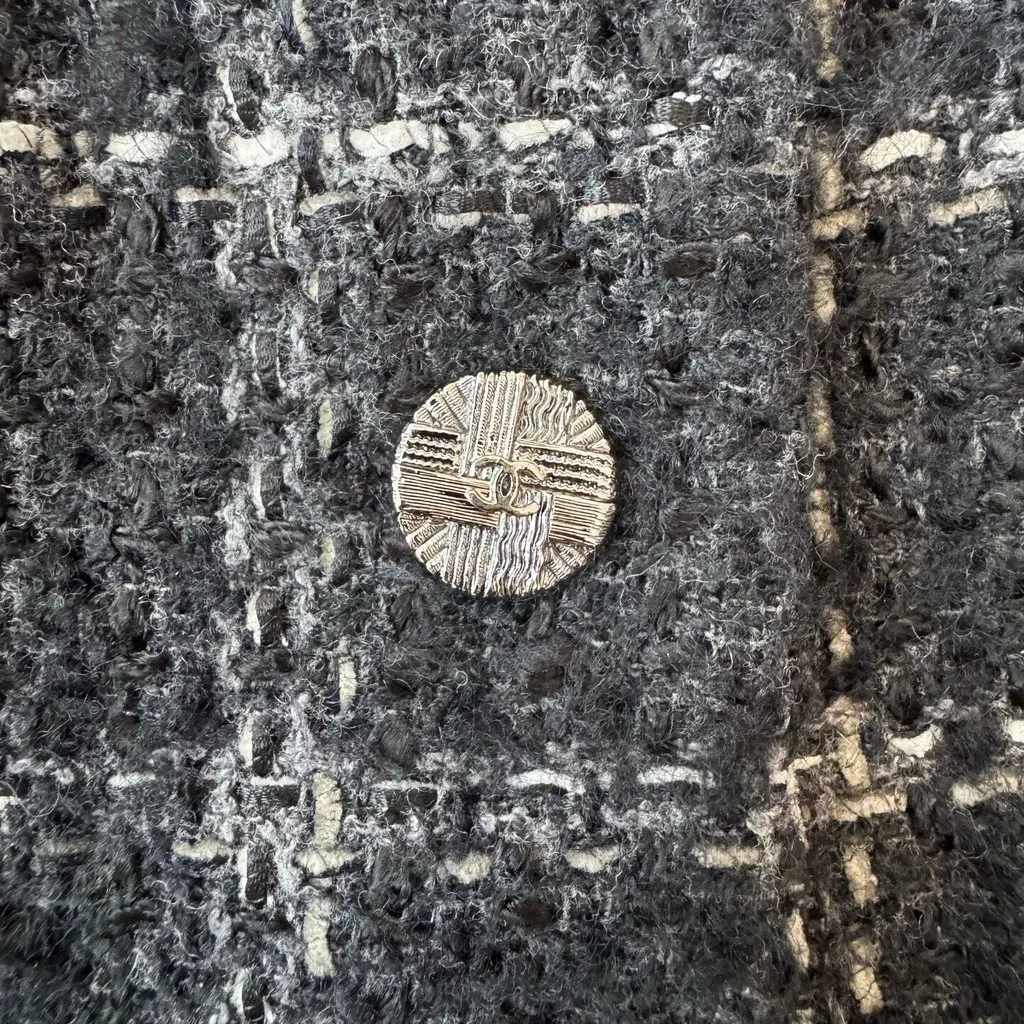 Chanel Tweed Jacket MultiColor Tweed Very good - Inside View