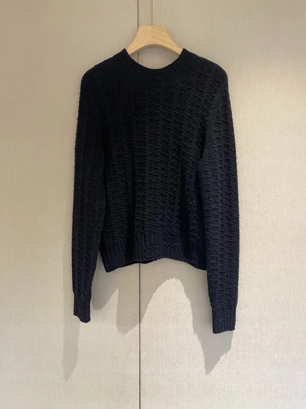 Chanel 23B Navy Cashmere Knitwear Navy Cashmere Very good - Back View