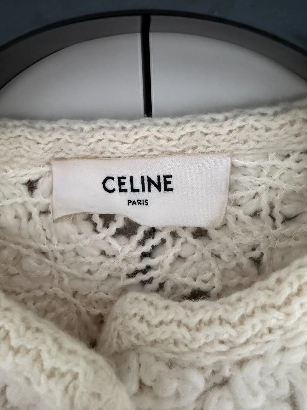 Celine Triomphe Tweed Jacket MultiColor Tweed Never worn, with tag - Back View