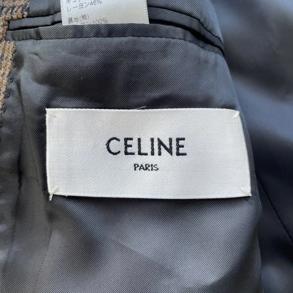 Celine Tweed Jacket MultiColor Tweed Never worn - Box View