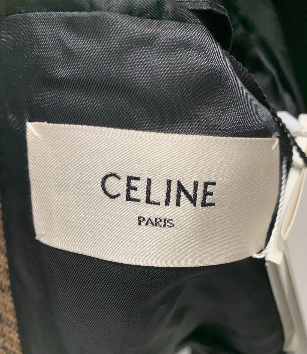 Celine Wool Jacket MultiColor Wool Never worn, with tag - Model View
