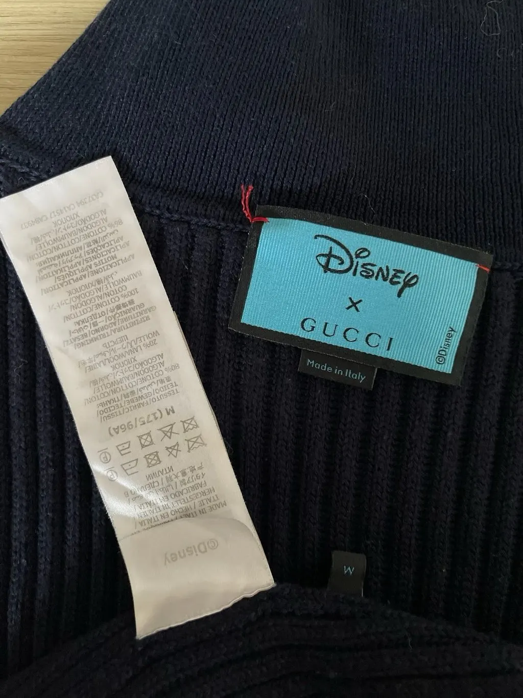 Gucci Donald Duck Disney X Gucci Wool Knitwear MultiColor Wool Very good - Inside View
