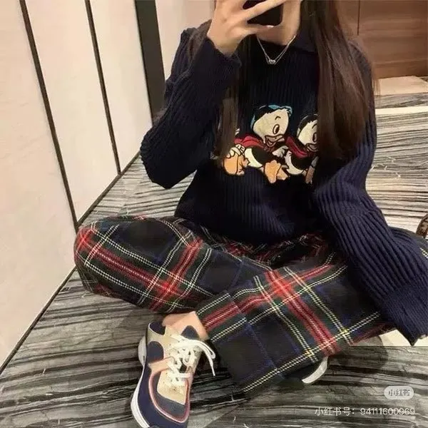 Gucci Donald Duck Disney X Gucci Wool Knitwear MultiColor Wool Very good - Box View