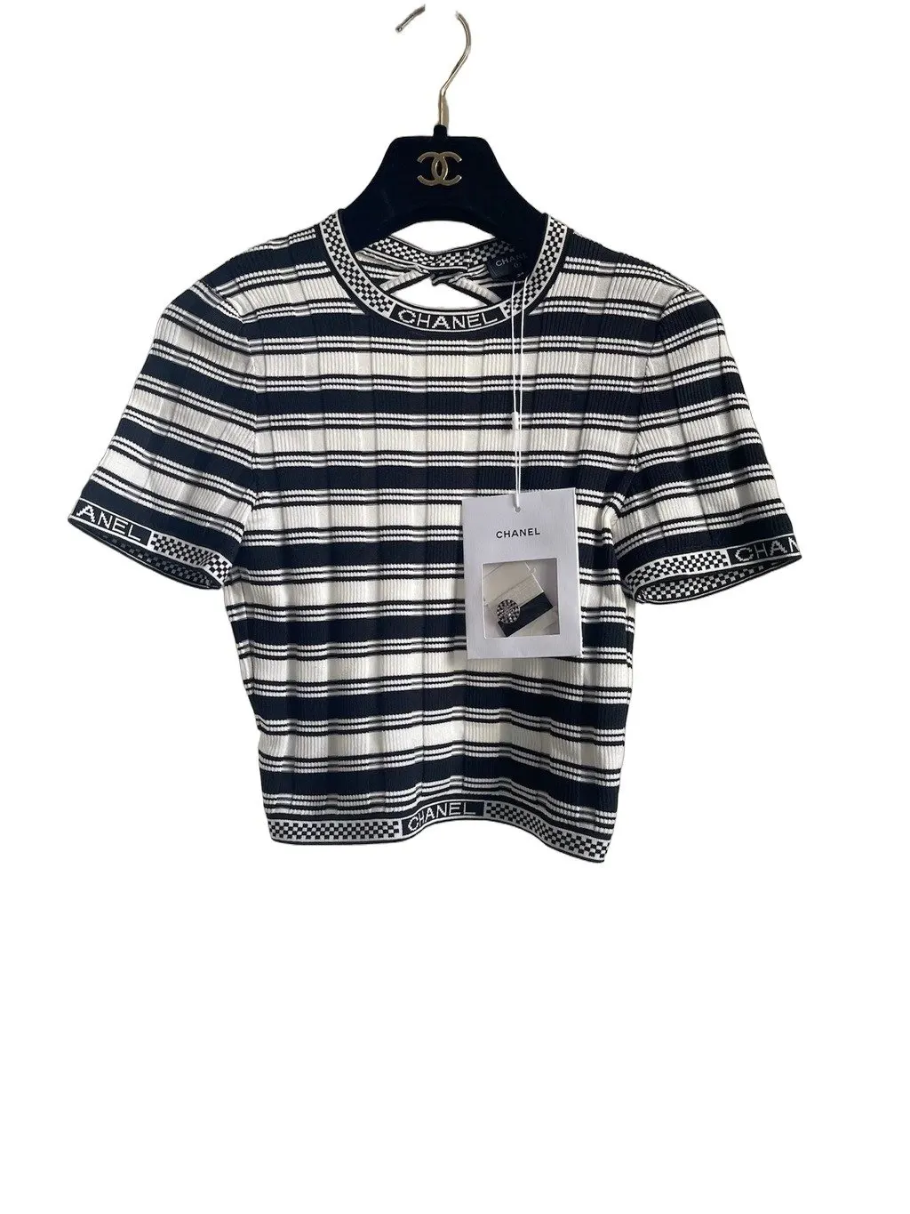 Chanel 23C Silk Top MultiColor Silk Never worn, with tag - Front View