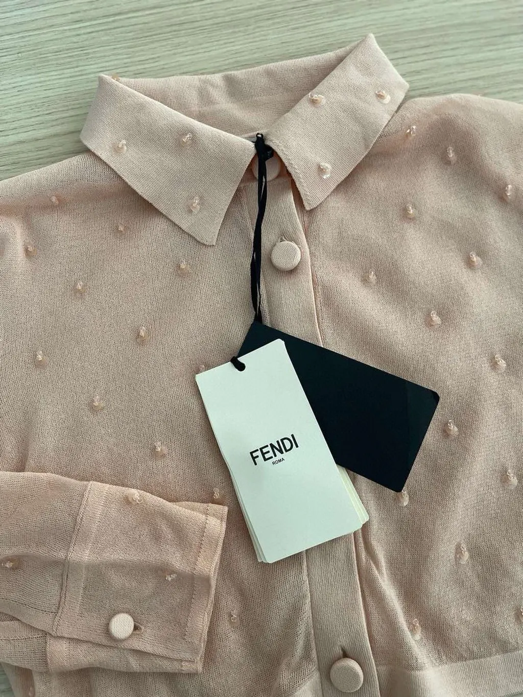 Fendi Wool Knitwear MultiColor Wool Never worn, with tag - Model View