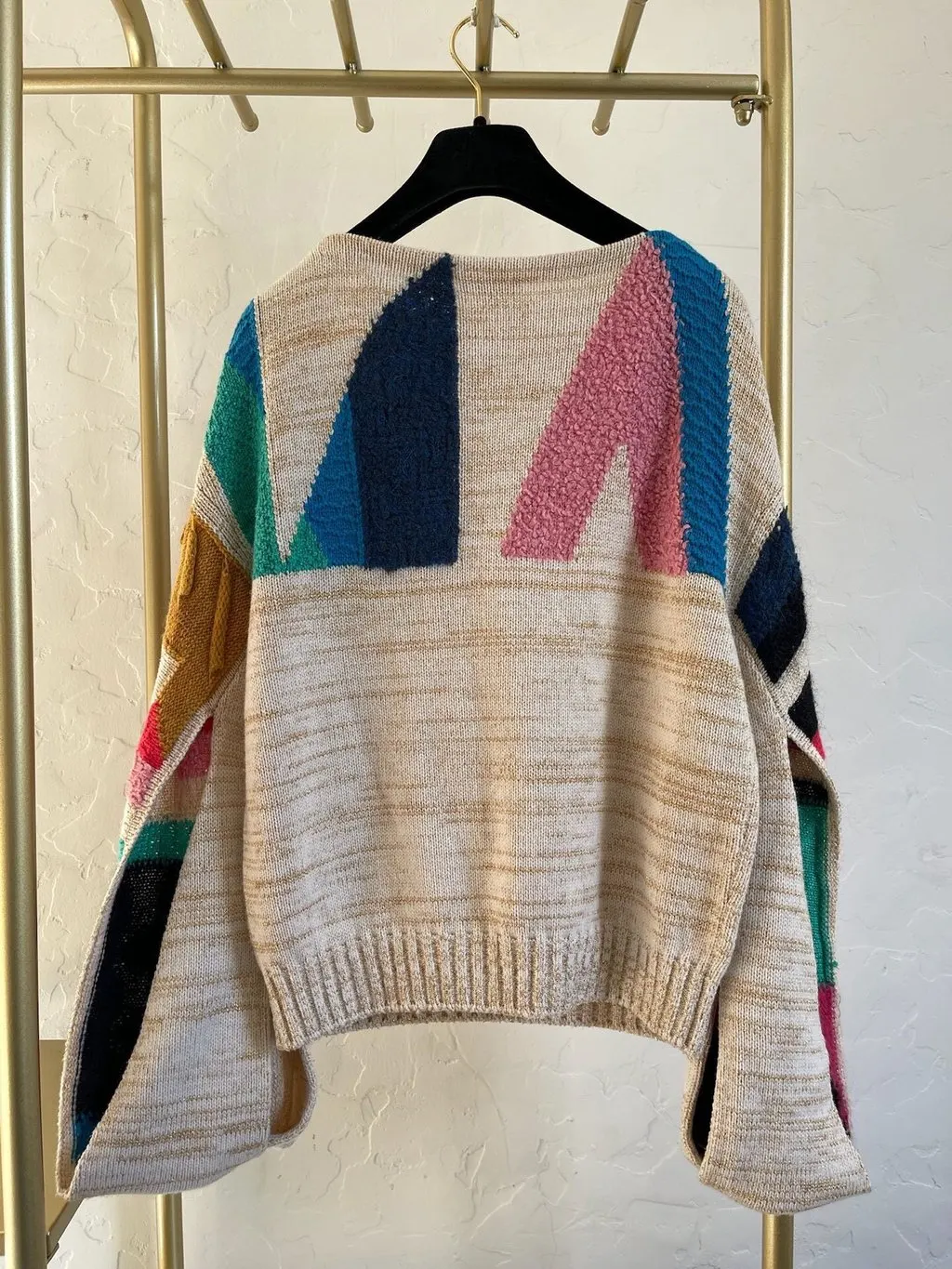 Chanel Egypt Wool Knitwear MultiColor Wool Very good - Back View