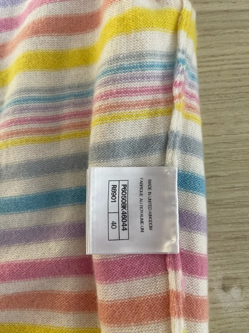 Chanel Cruise Wool Knitwear MultiColor Wool Very good - Inside View