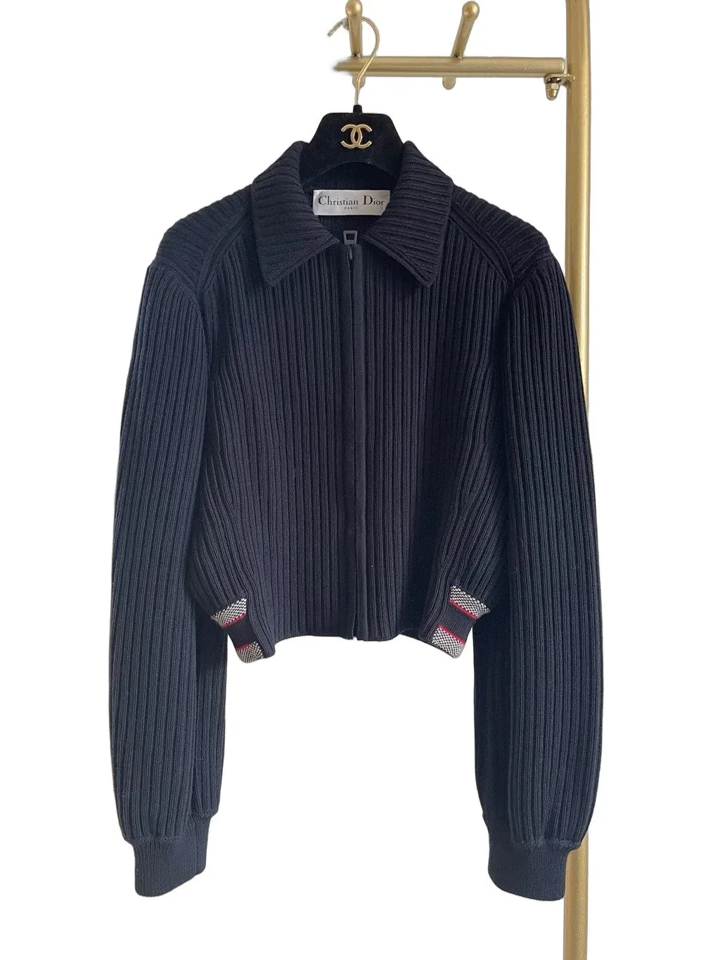Dior Black Wool Knitwear Black Wool Very good - Front View