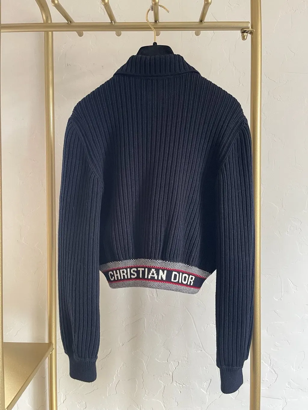Dior Black Wool Knitwear Black Wool Very good - Back View