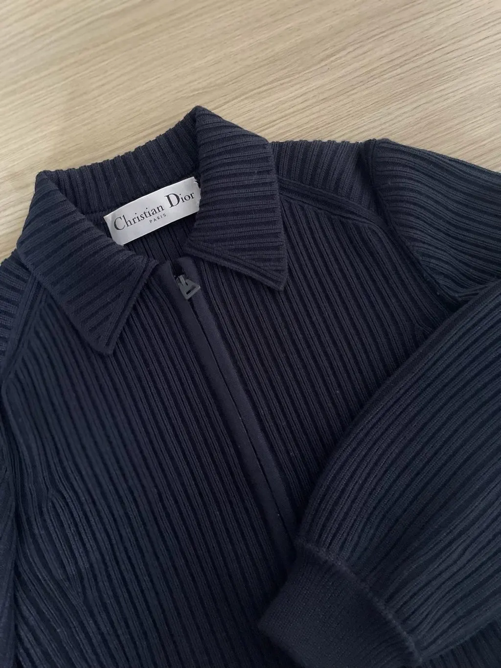 Dior Black Wool Knitwear Black Wool Very good - Model View