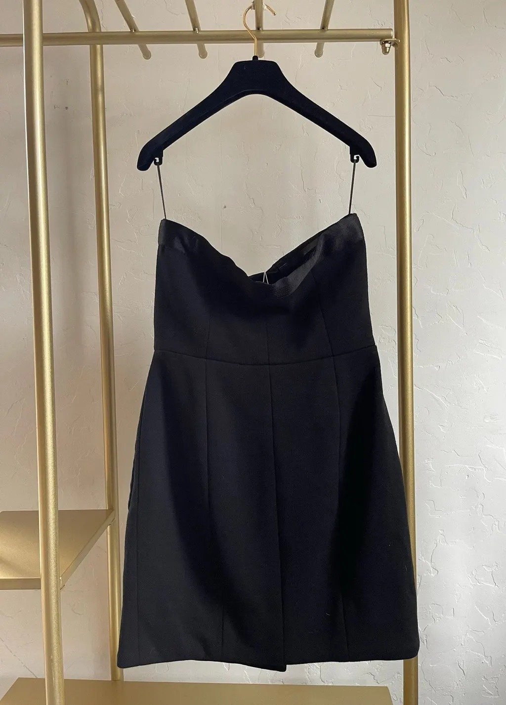 Chanel 20A Métiers D'art Black Silk Dress Black Silk Never worn, with tag - Back View