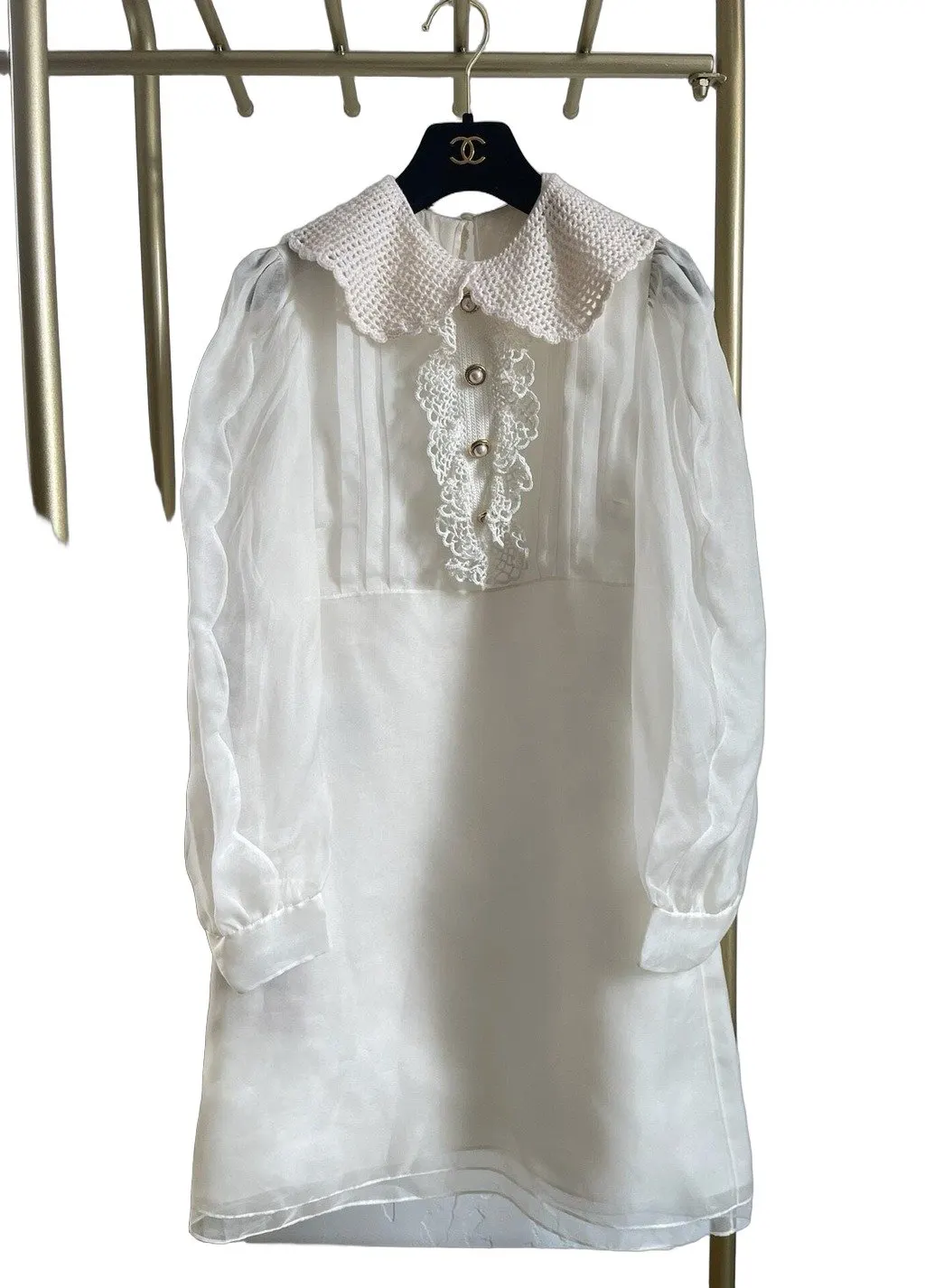 Miu Miu Silk Dress MultiColor Silk Never worn, with tag - Front View