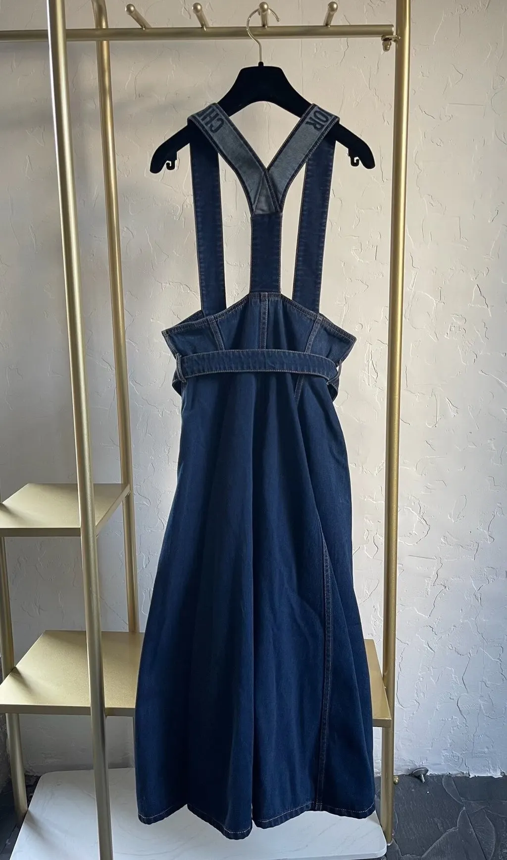 Dior Denim Jumpsuit MultiColor Denim Very good - Back View