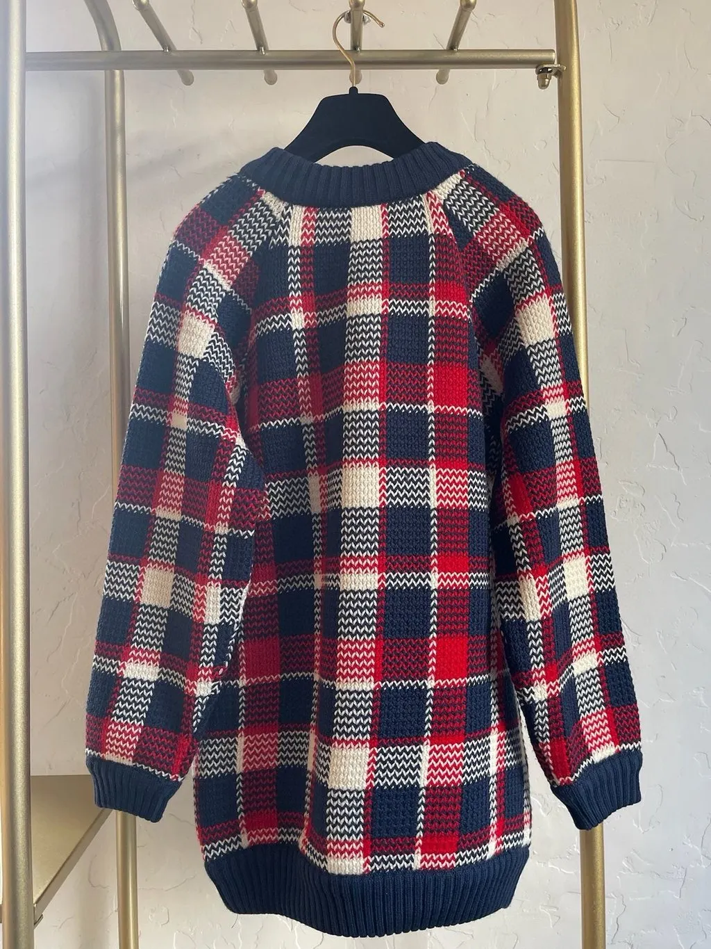 Louis Vuitton Wool Knitwear MultiColor Wool Very good - Back View