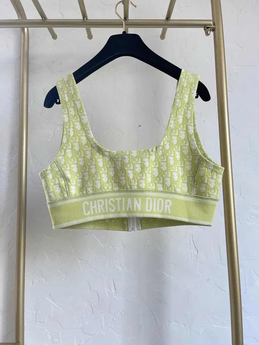 Dior Green Polyamide Top Green Polyamide Very good - Inside View