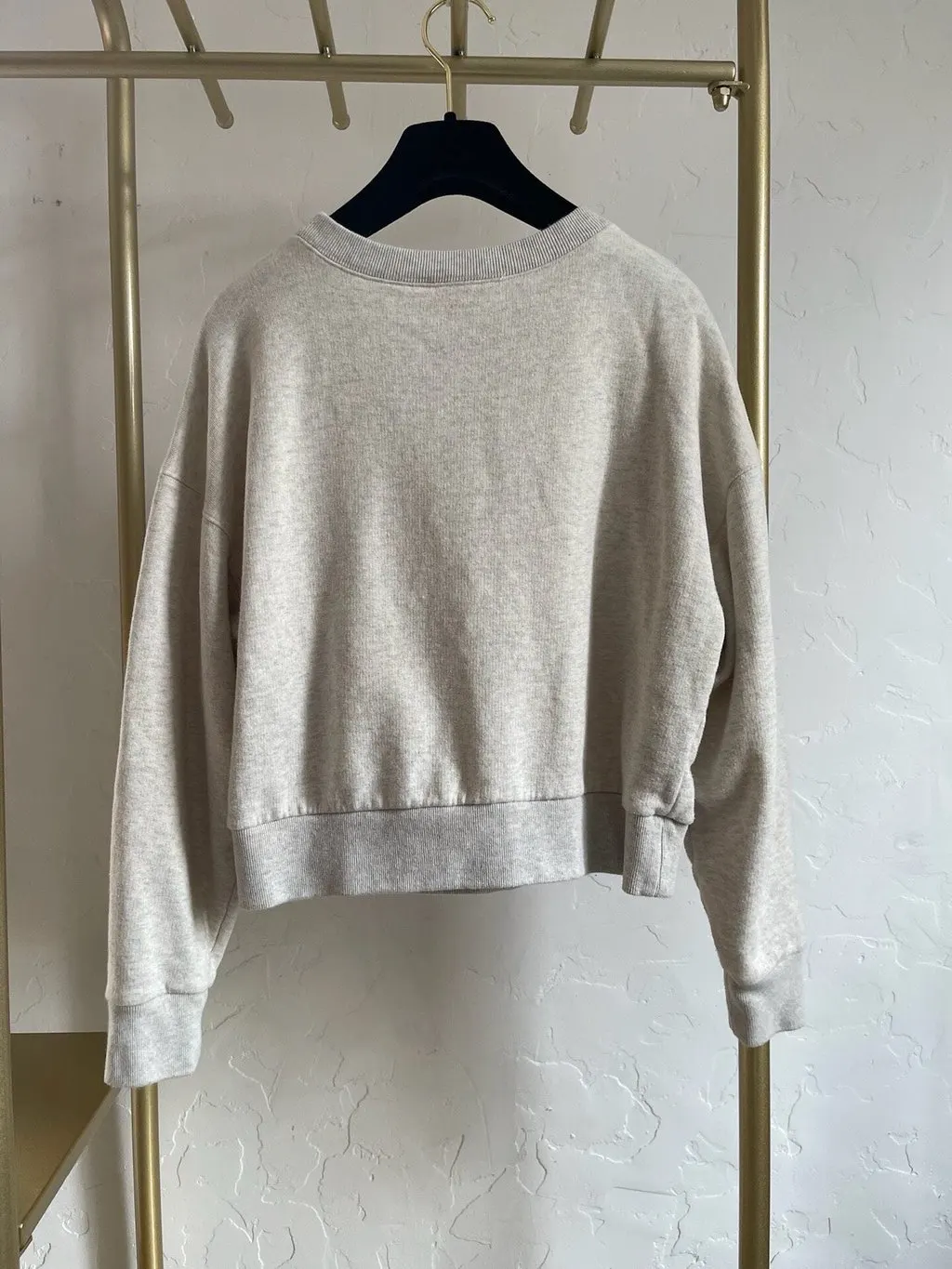 Celine Triomphe Grey Cotton Knitwear Grey Cotton Very good - Back View
