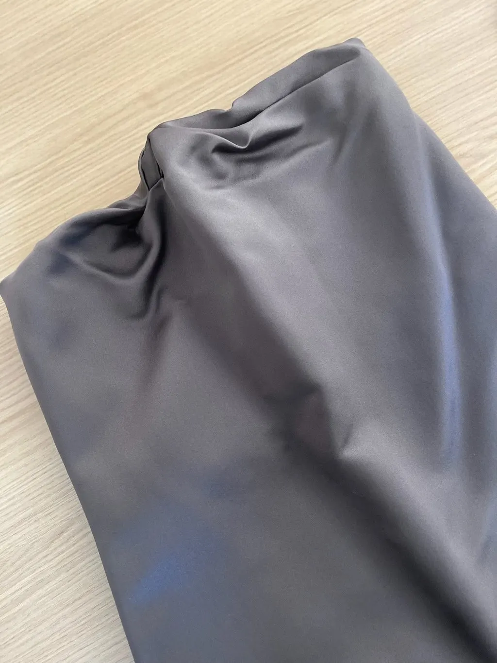 Prada Grey Silk Dress Grey Silk Very good - Model View