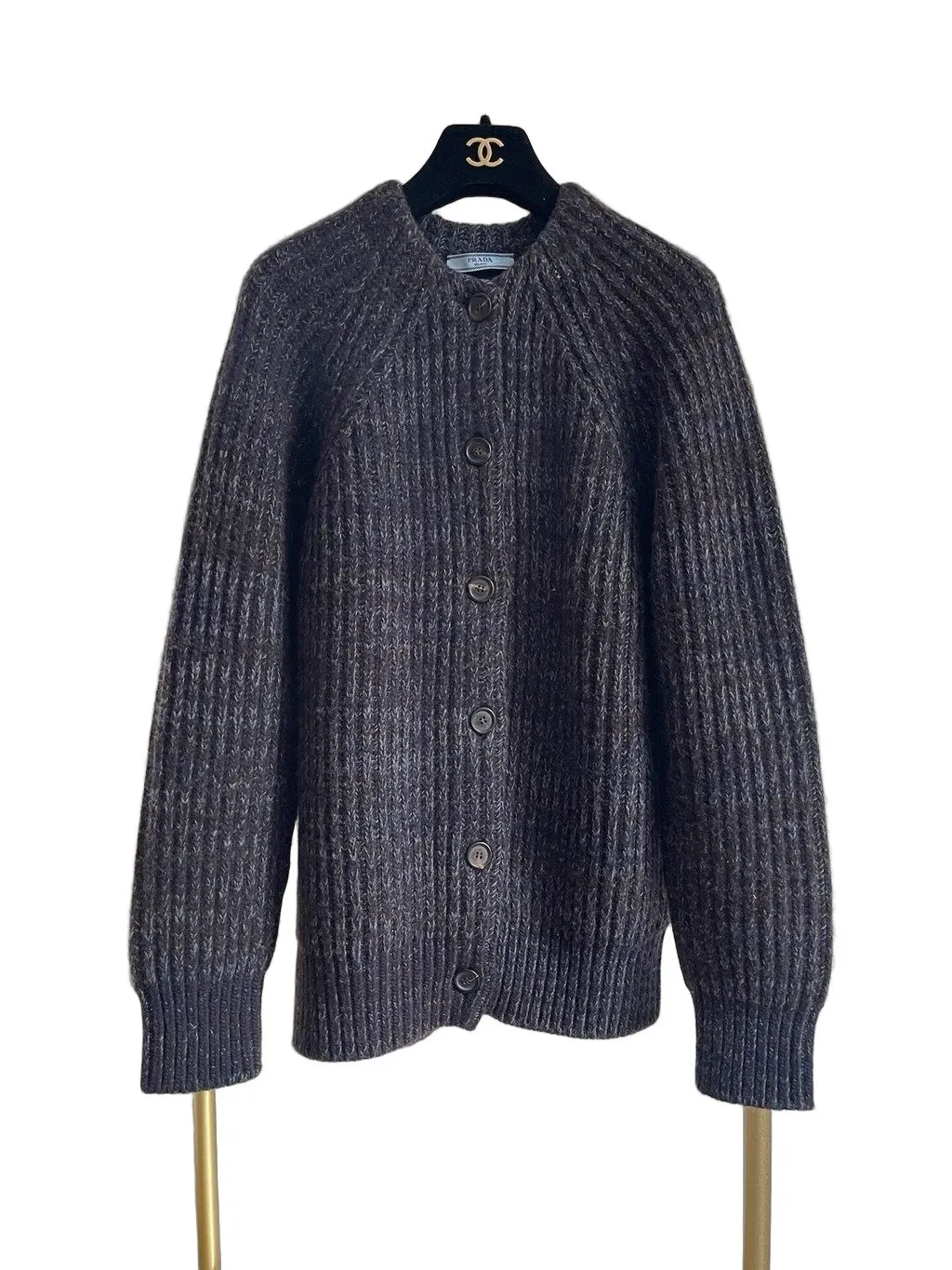 Prada 25 F/W Wool Knitwear MultiColor Wool Very good - Front View