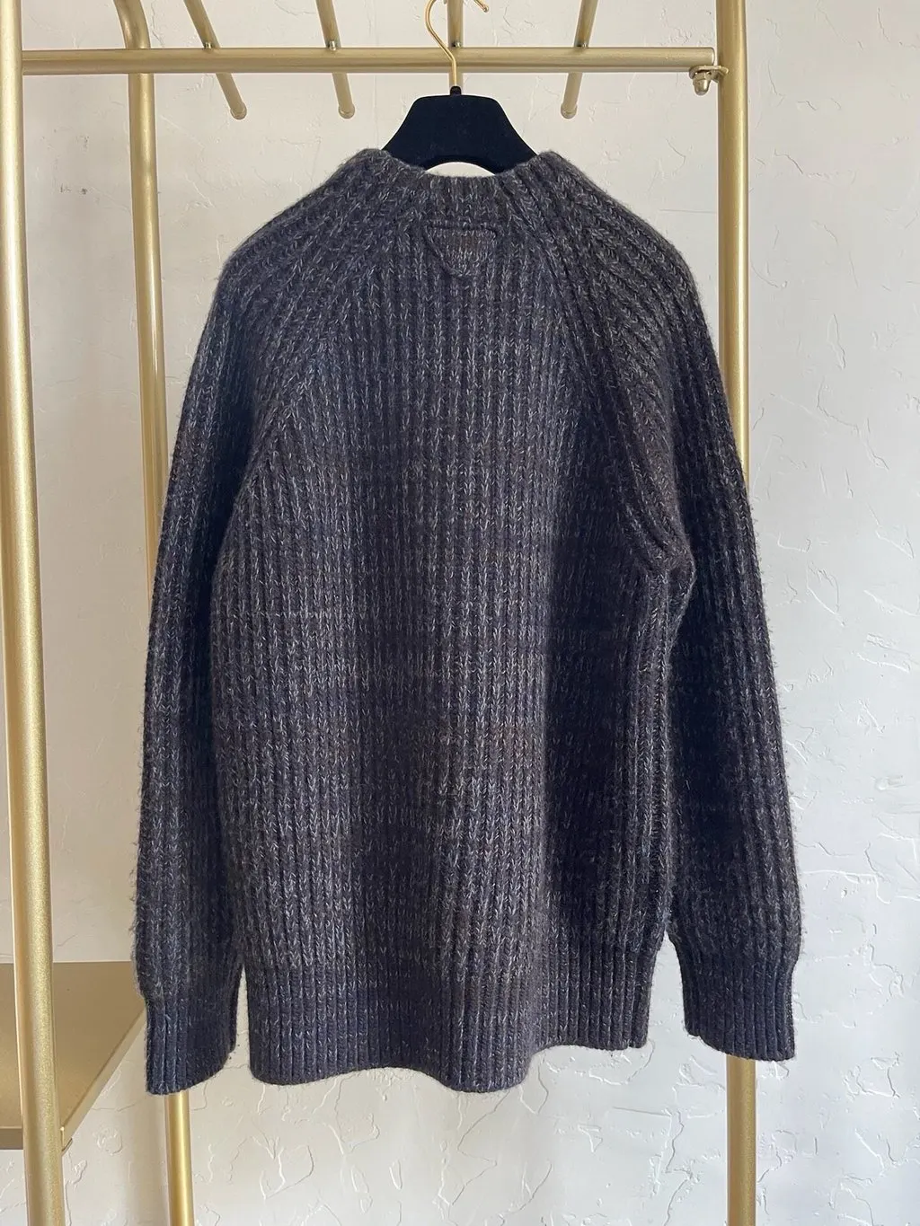 Prada 25 F/W Wool Knitwear MultiColor Wool Very good - Back View