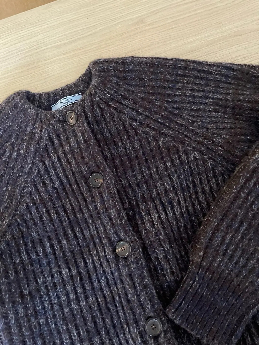 Prada 25 F/W Wool Knitwear MultiColor Wool Very good - Model View