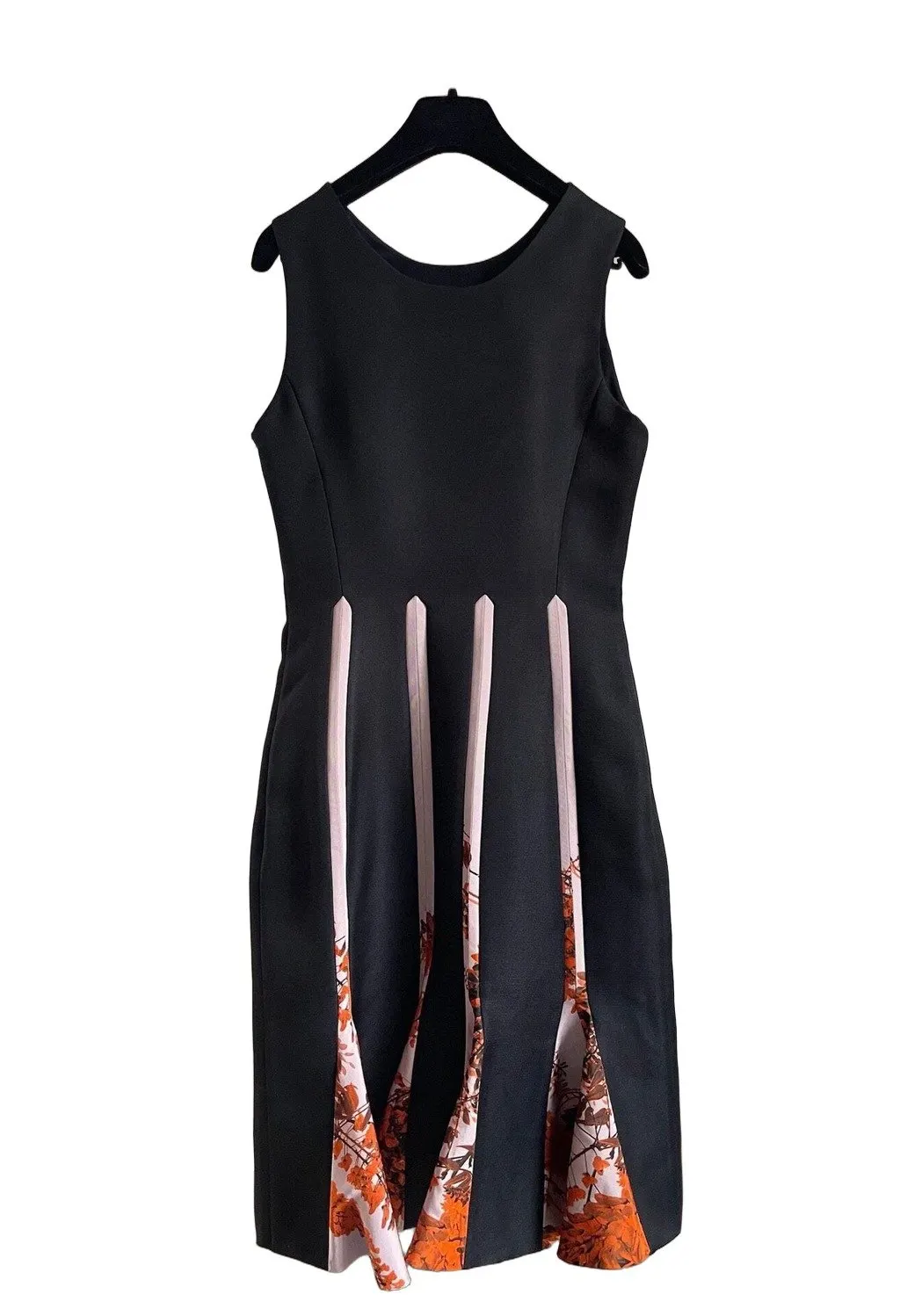 Dior Black Polyester Dress Black Polyester Very good - Front View