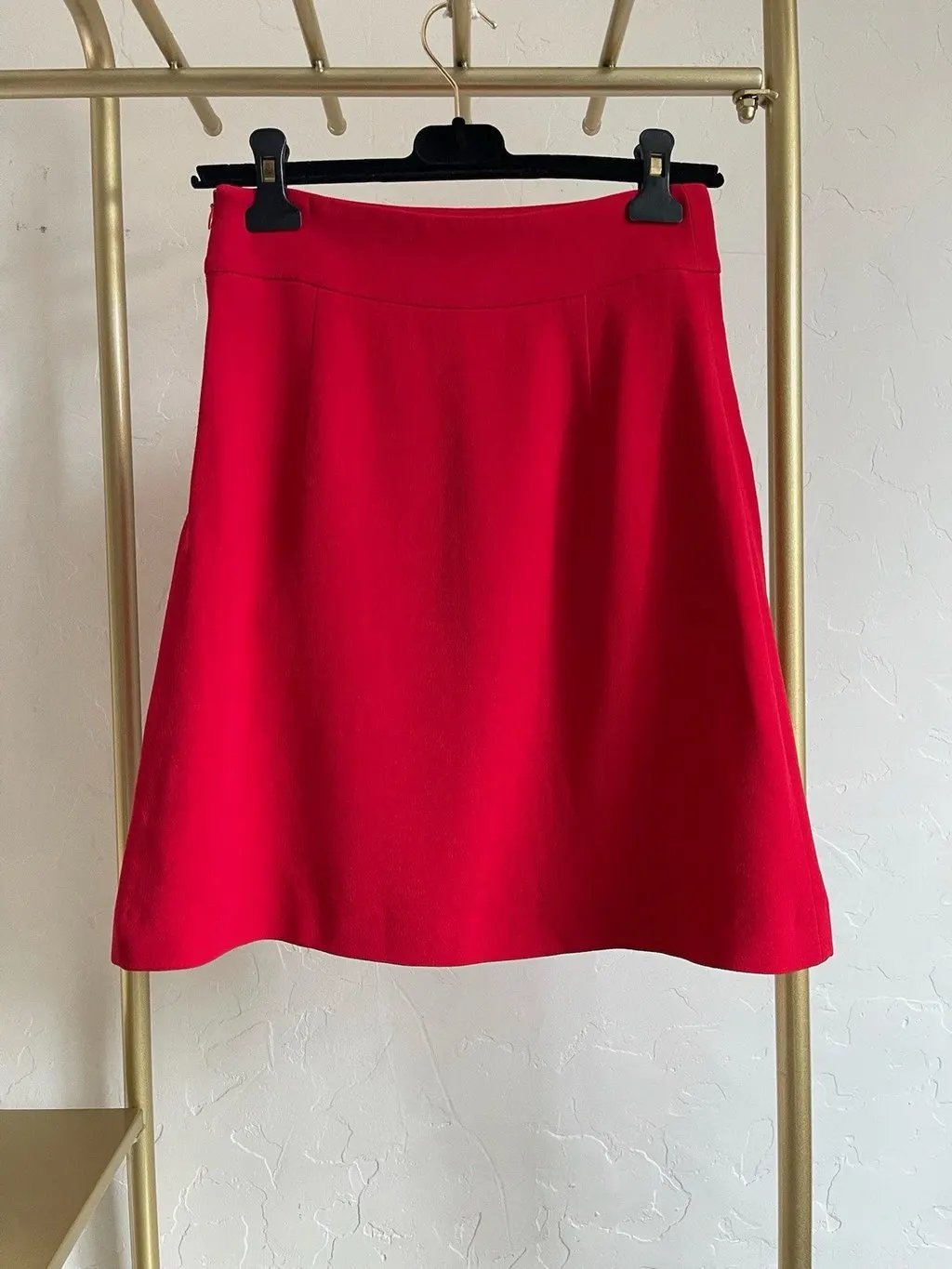 Miu Miu Pink Cotton Skirt Pink Cotton Very good - Back View