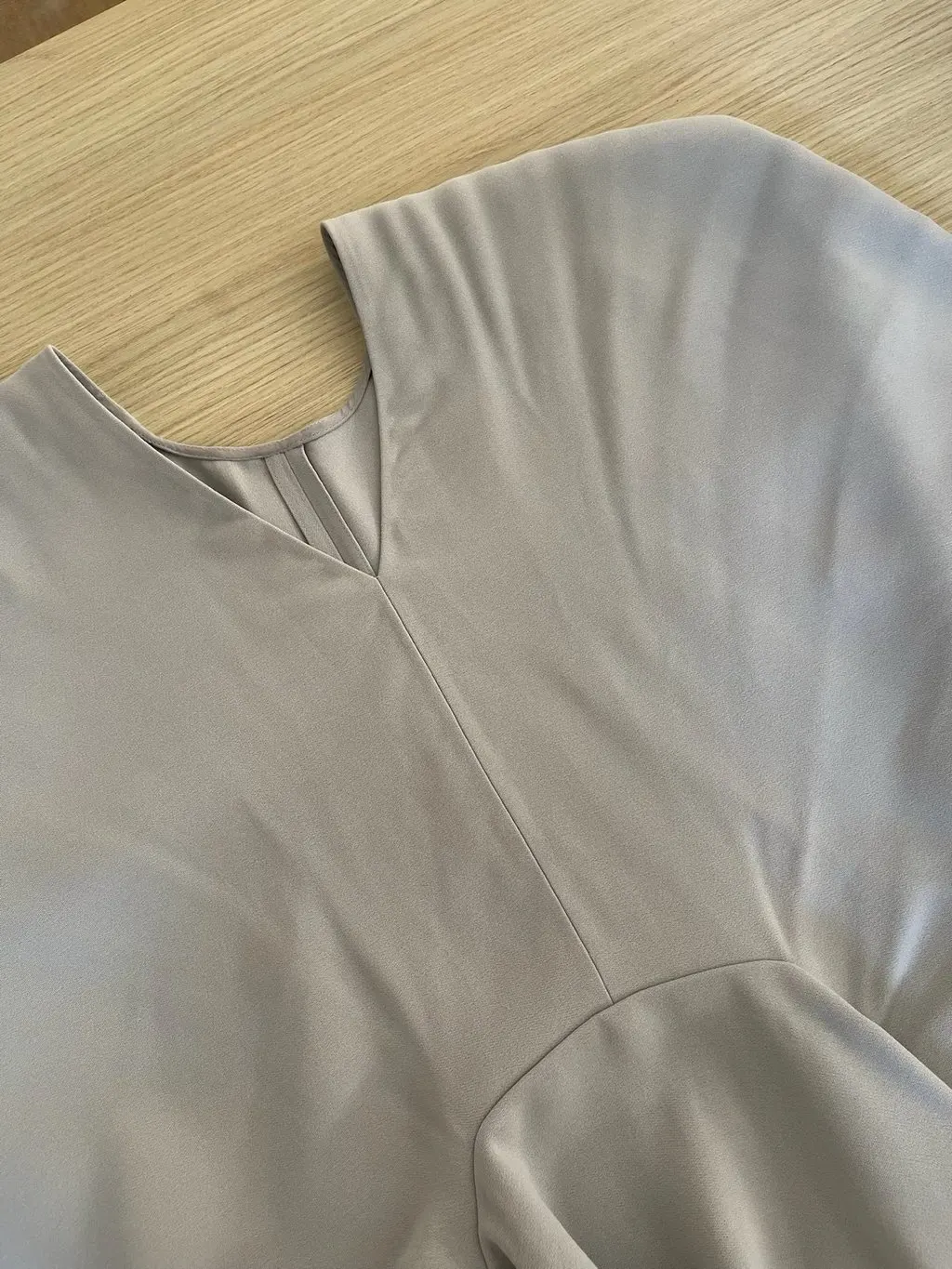 Valentino Grey Wool Dress Grey Wool Very good - Inside View