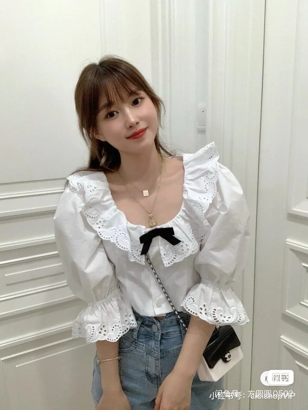 Miu Miu White Lace Top White Lace Very good - Box View