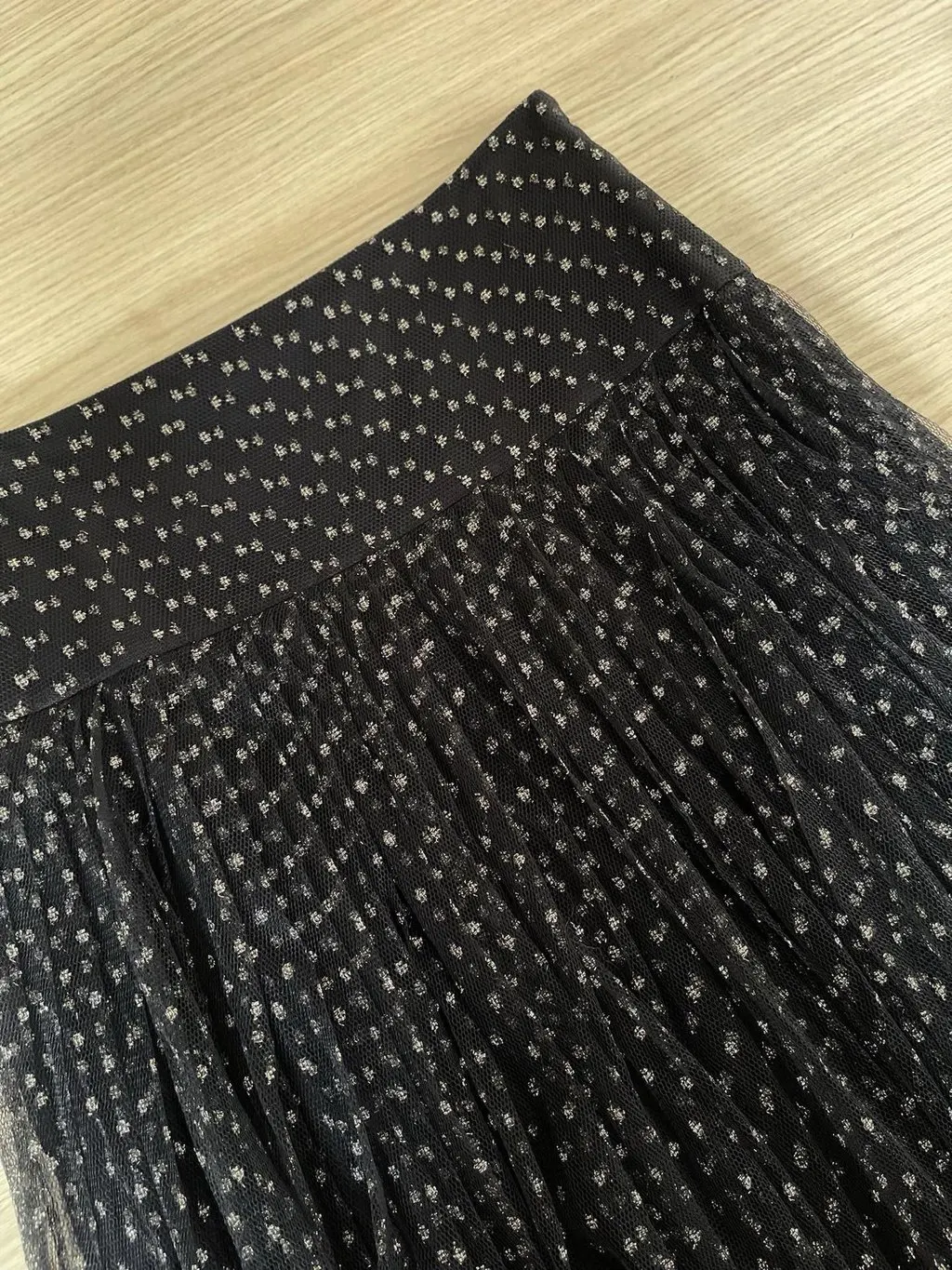 Dior Black Polyester Skirt Black Polyester Very good - Model View