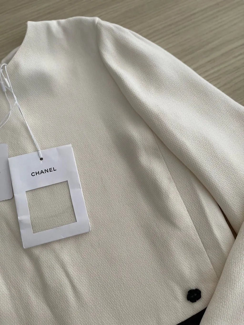 Chanel Wool Dress MultiColor Wool Never worn, with tag - Model View