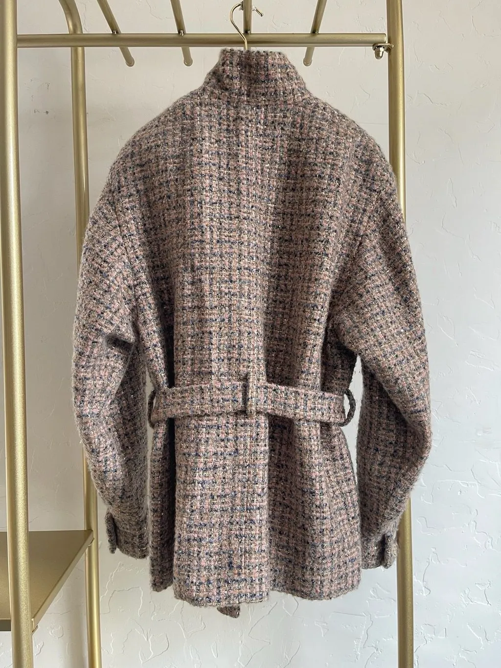 Chanel 24K Tweed Jacket MultiColor Tweed Very good - Back View