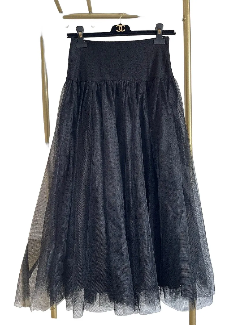 Dior أسود Polyester تنورة