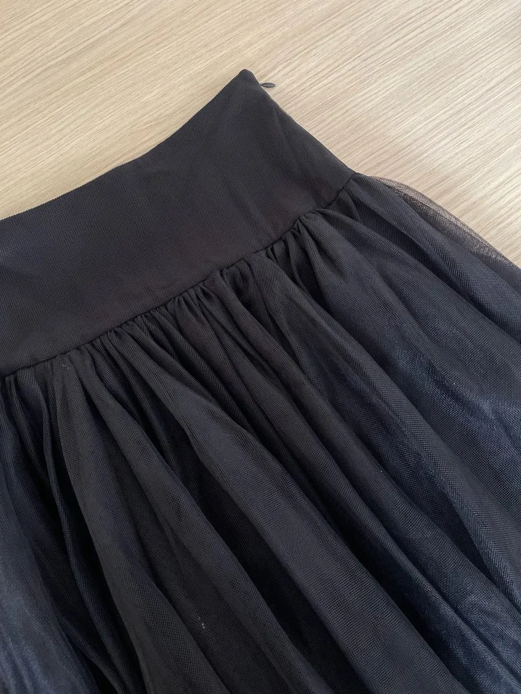 Dior Black Polyester Skirt Black Polyester Very good - Model View